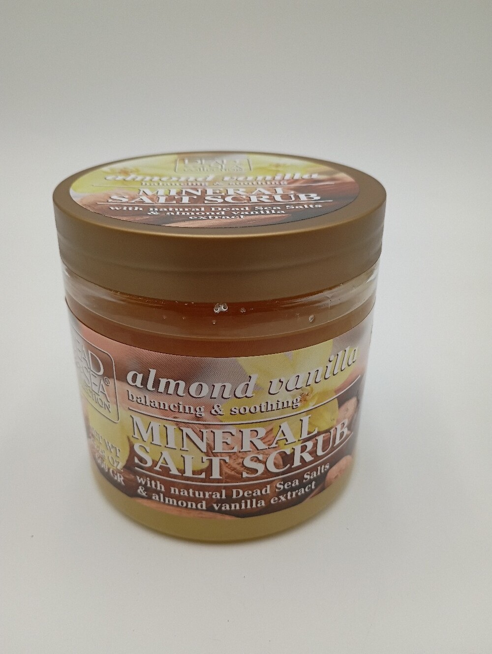 Dead Sea Collection Almond Vanilla Mineral Salt Scrub 23.28 Oz